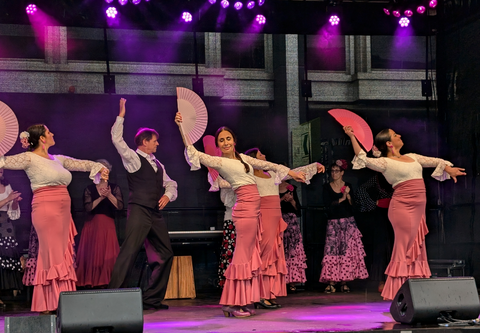 Bühne, Flamencoschule 2024