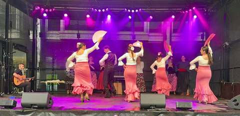 Bühne, Flamencoschule 2024